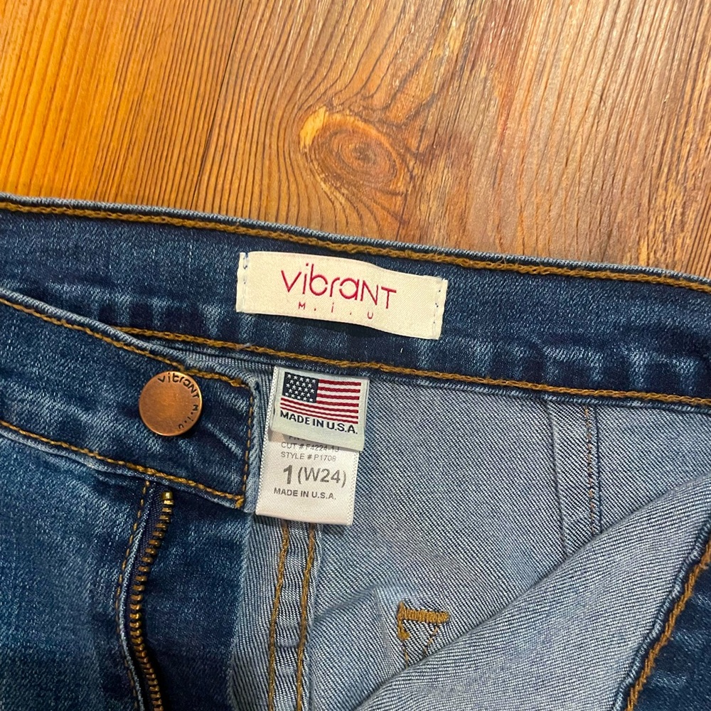Vibrant M.I.U Flare Jeans